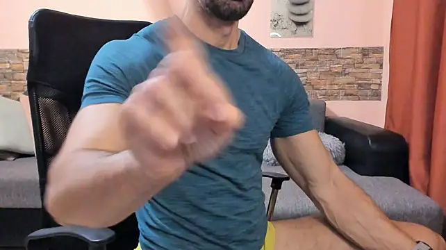 Show de webcam de HotHunkTrainer