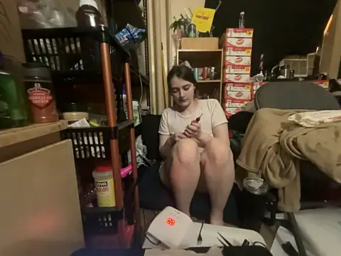 Pertunjukan Kamera Web Snowbunnycake_131