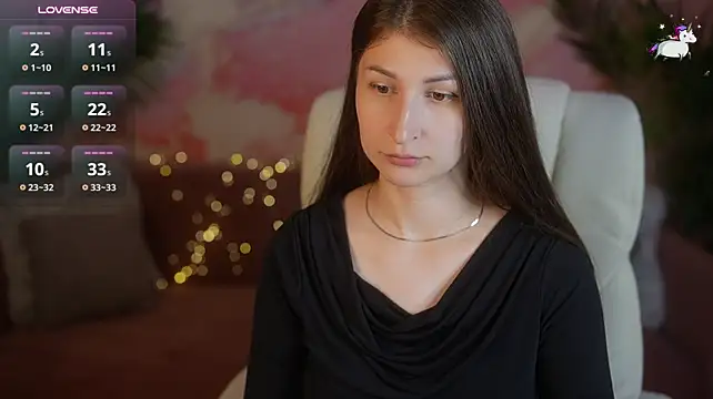 Show modela YsminaRae na web-kameri