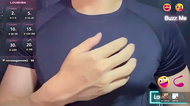 Chat +18 de DearJackASMR ao vivo