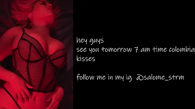 SalomeStorm_ 라이브 XXX 채팅