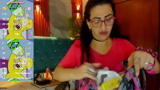 Pertunjukan Kamera Web sabrina_dupont