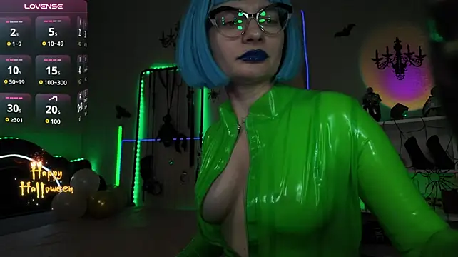 CyberXGoddess élő XXX-chatje