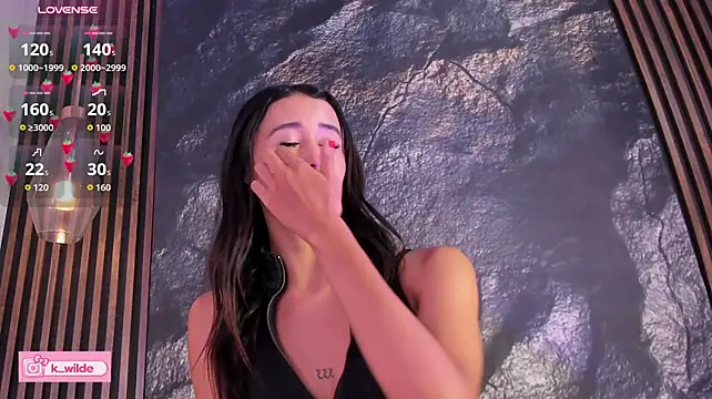 KeimyWilde élő XXX-chatje