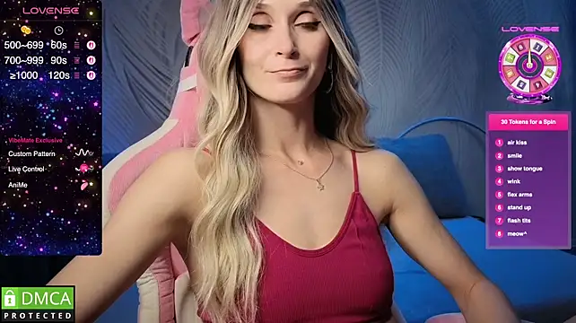 AliceSporty élő XXX-chatje