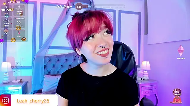 Leah_cherry élő XXX-chatje