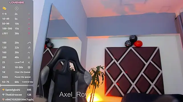 Axel_Royce webkamerás műsora