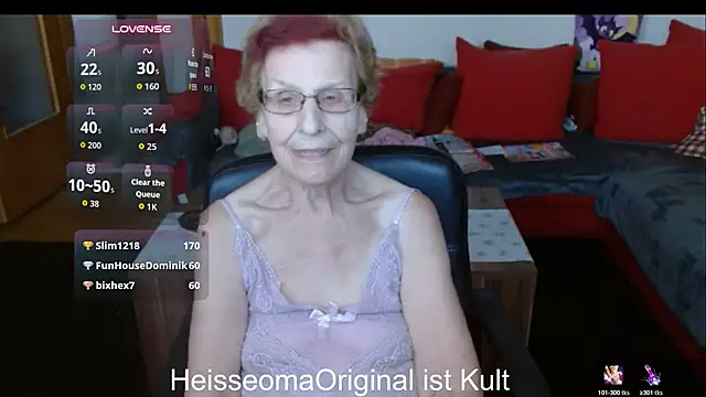 HeisseomaOriginal – Live XXX-chat
