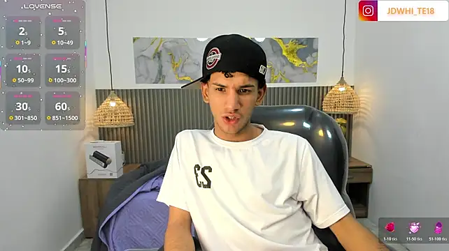 Chat +18 de JDWhite18 ao vivo