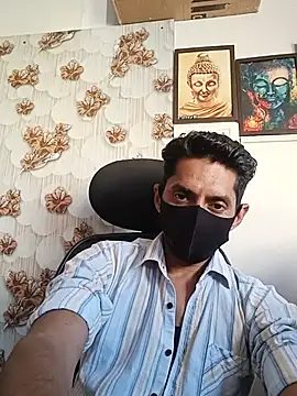 Show de BlackkCrab na webcam