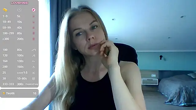 Chat +18 de TinaDiamond ao vivo