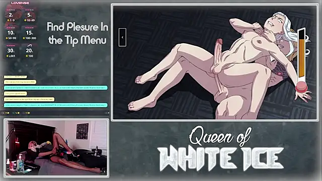 QueenofWhiteIce Chat XXX in diretta