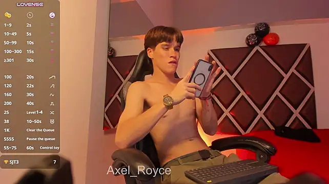 XXX chat uživo modela Axel_Royce