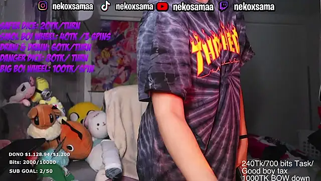 แชท XXX สดของ NekoxSama