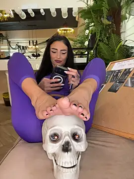 FeetVibeのライブXXXチャット
