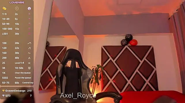 Axel_Royce Adlı Modelin Canlı XXX Sohbeti