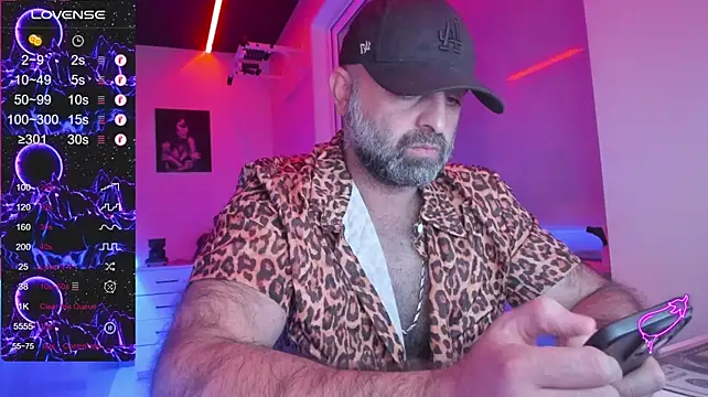 XXX chat uživo modela HAIR-MAN