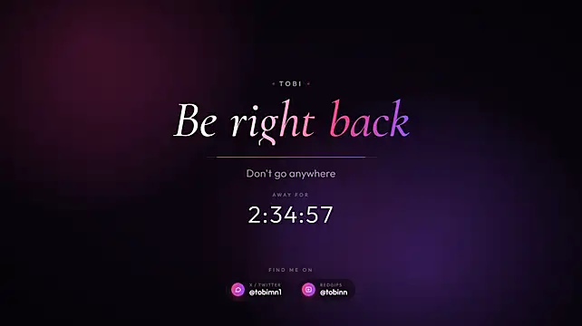 tobinm Live XXX-chat