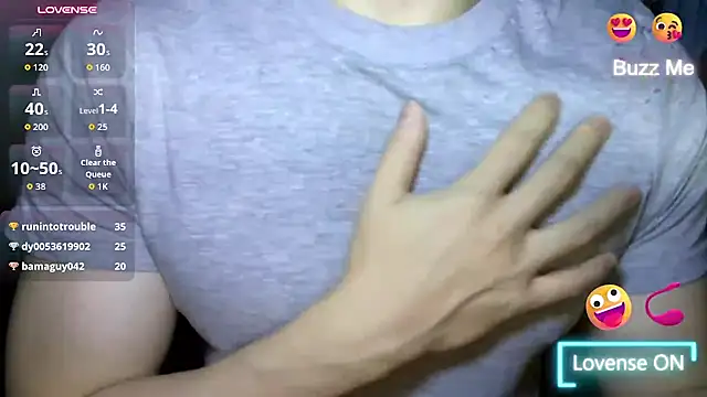 Chat +18 de DearJackASMR ao vivo
