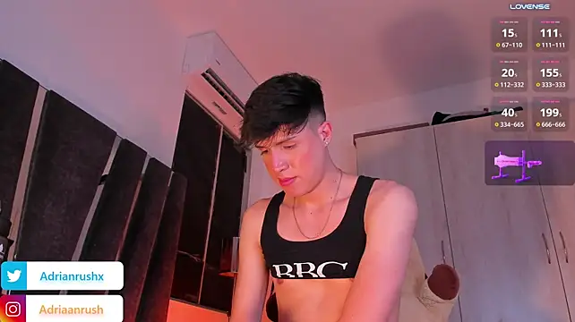 AdrianRushx Adlı Modelin Canlı XXX Sohbeti