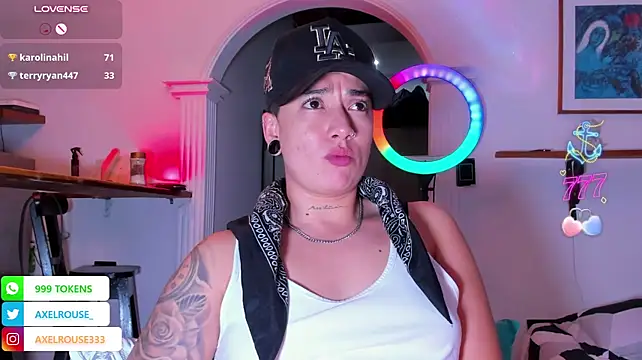 AxelRouse3 élő XXX-chatje
