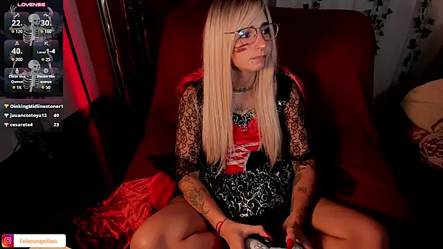 Fallengangel Chat XXX in diretta
