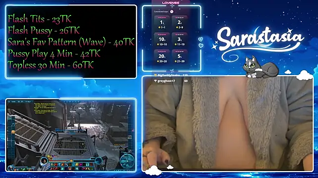 Chat XXX en directo de Sarastasia417