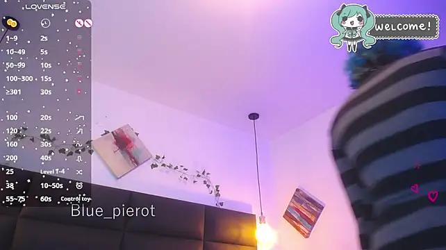 แชท XXX สดของ blue_pierot