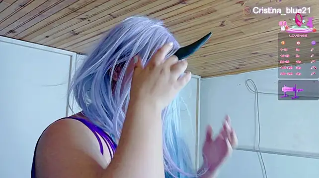 Živý XXX chat Cristina_blue