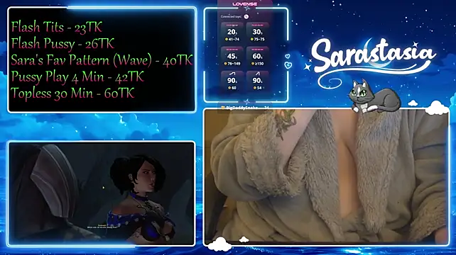 Chat XXX en directo de Sarastasia417