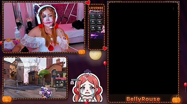 Chat +18 de BellyRouse ao vivo