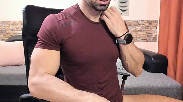 XXX chat uživo modela HotHunkTrainer