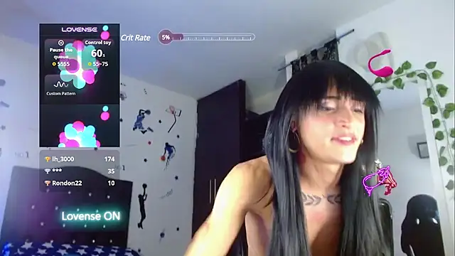 Živý XXX chat Penelopee22cm