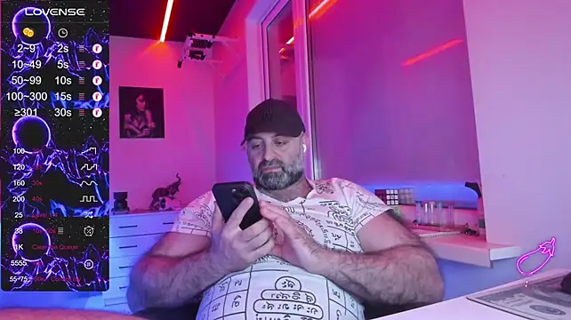 HAIR-MAN Webcam show