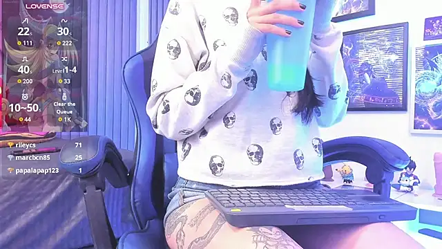 Show webcam de EviieGothell