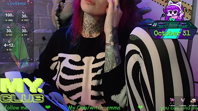 แชท XXX สดของ Witch_Emma