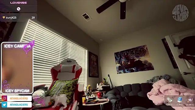 4EVAGLACIERS Webcamshow