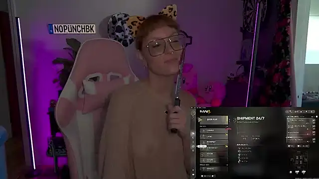 Show webcam de SpaceCowWhore
