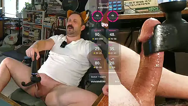 mr_foxxy élő XXX-chatje