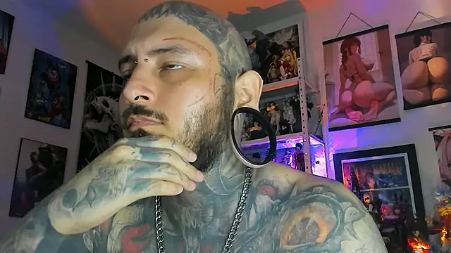 DEATHINK666XX Шоу с уебкамера