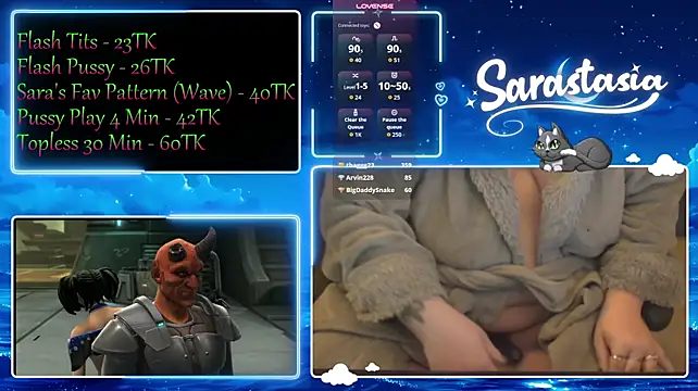 Chat XXX en directo de Sarastasia417