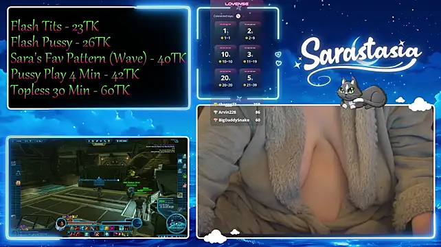 Sarastasia417 라이브 XXX 채팅