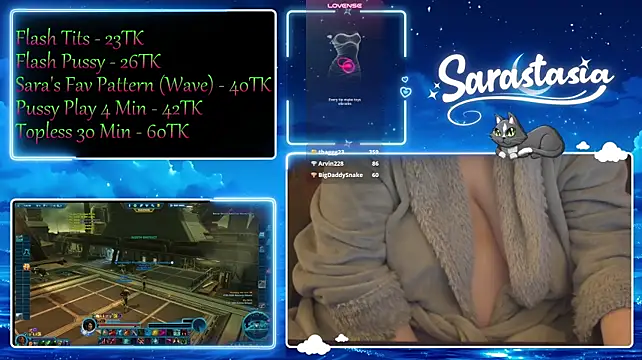 Chatroom XXX en direct de Sarastasia417