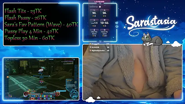Sarastasia417 라이브 XXX 채팅